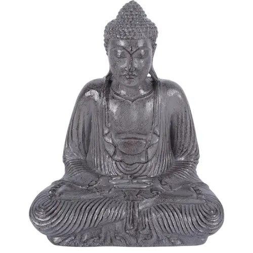 BOUDDHA 55CM GRIS 