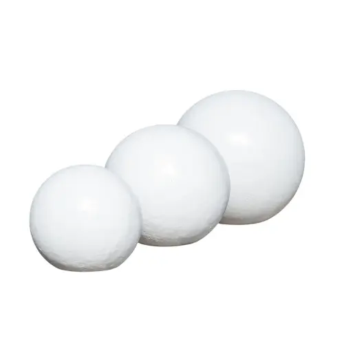 PACK TRIO SPHÈRE LISSE BLANC 30, 40 et 50cm