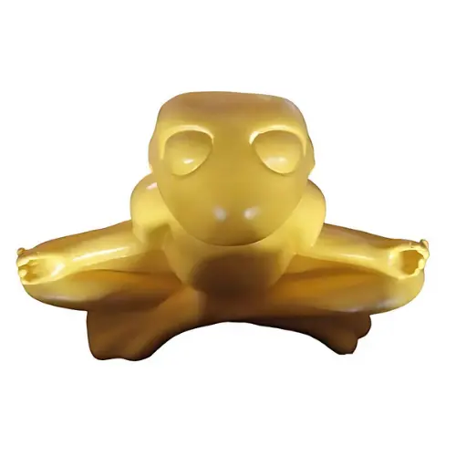 [STAGRE62JAU] STATUE GRENOUILLE 62 CM X 94 CM JAUNE