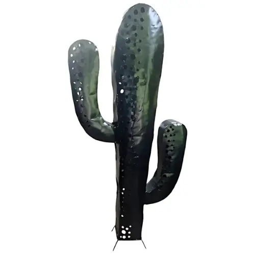 [DECMETCAC50SEV] DÉCO CACTUS MÉTAL SEVILLE 50 CM