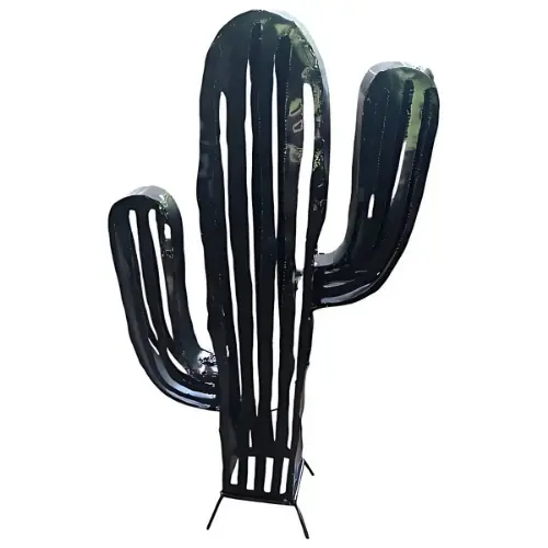 [DECMETCAC50VEN] DÉCO CACTUS MÉTAL VENISE 50 CM