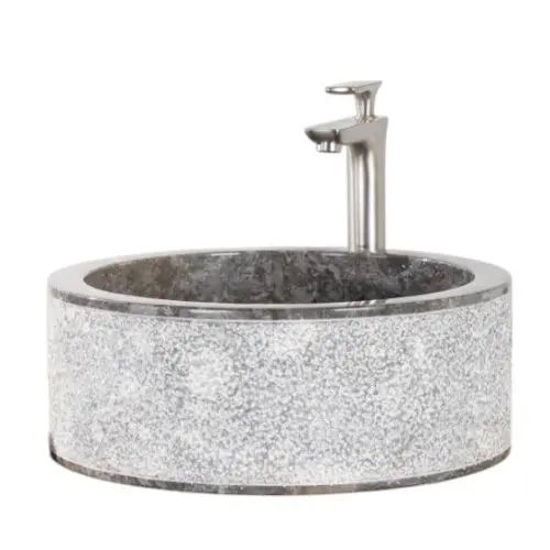 [VASPIESURYAGRI] VASQUE EN PIERRE SURYA GRIS