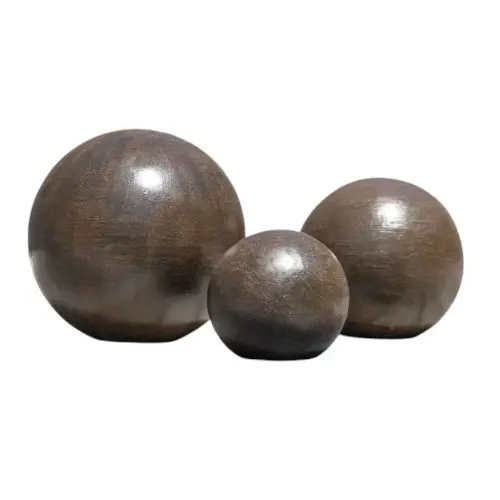 [STASPHLISMAR50] SPHÈRE LISSE MARRON 50CM