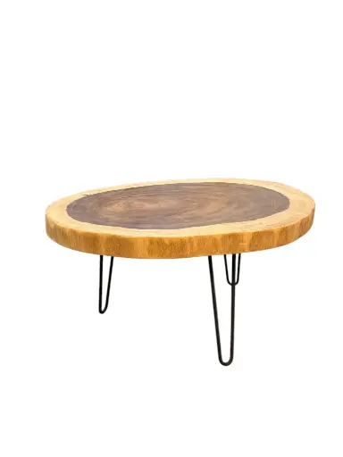 [MOBJARSUARTAB75] TABLE BASSE EN SUAR D75 CM 